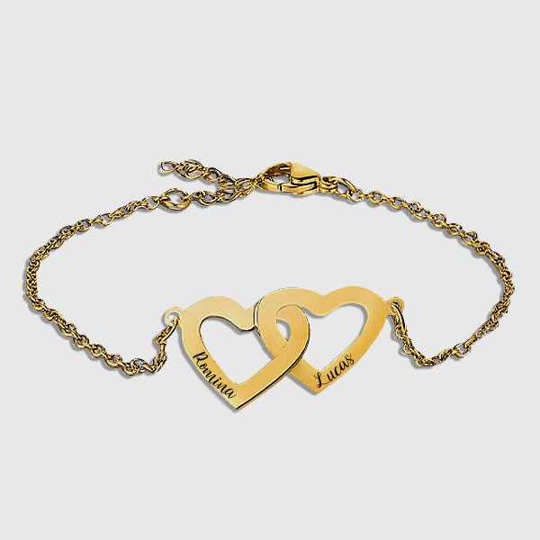 Pulsera Corazones Unidos
