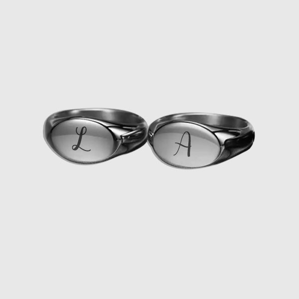 Anillos con Iniciales