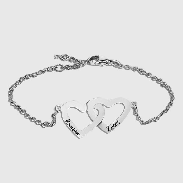 Pulsera Corazones Unidos